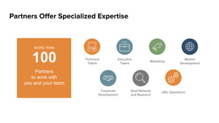 Today’s Presenters
Mark Cranney, Operating Partner
Global Field Operations, Sales Leadership
Tom Butta, Partner
CMO, Challenger Brand Expert
Mahesh Iyer, Partner
Demand Generation, Campaigns
Jaimie Buss, Partner
Sales Development, Channel Sales
 