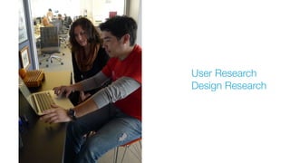 User Research
Design Research