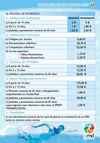 Instalaciones deportivas