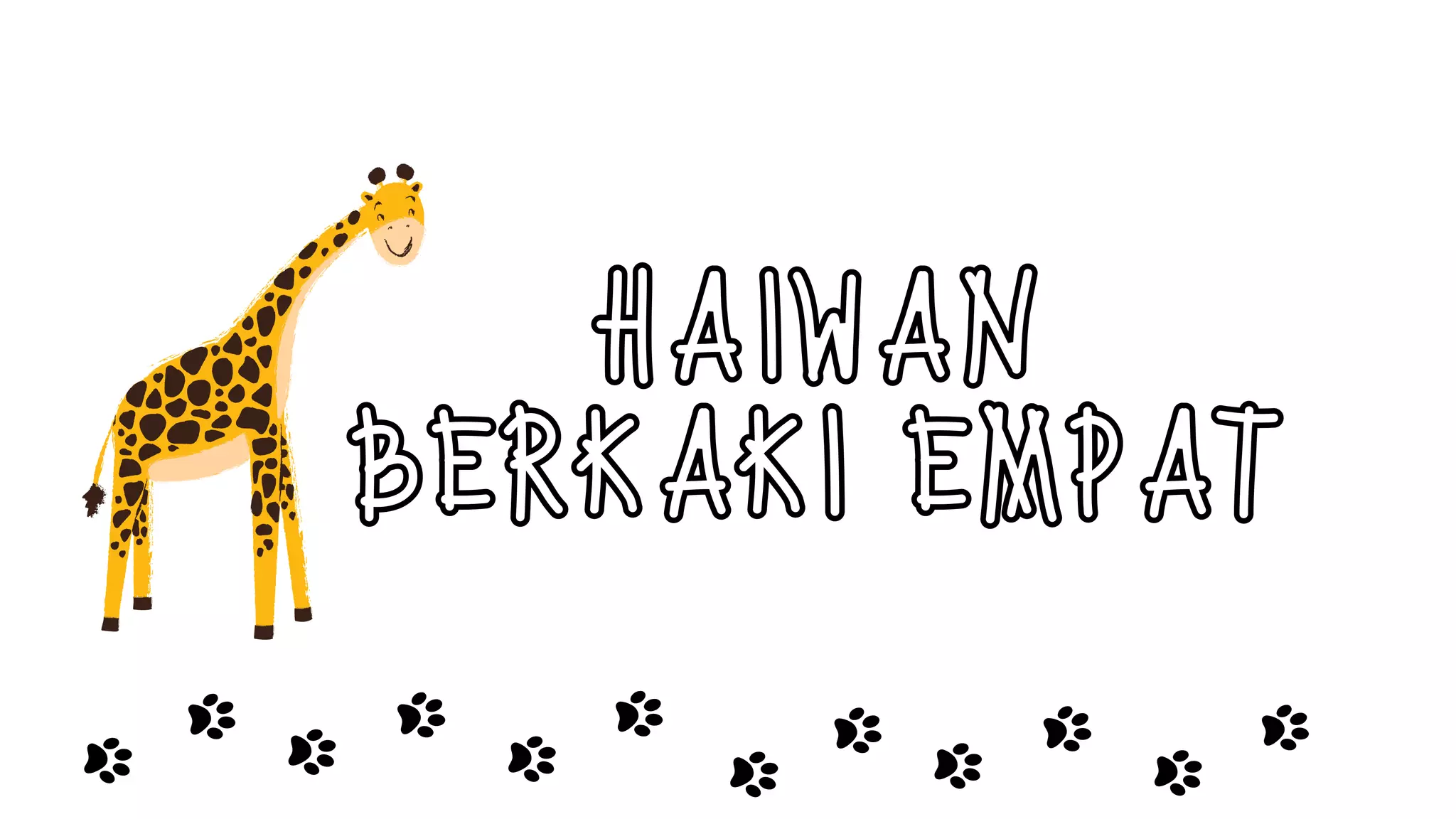 HAIWAN
BERKAKI EMPAT
 