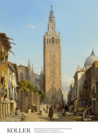 Koller Auktionen AG, Hardturmstrasse 102, 8031 Zürich, Schweiz
Tel +41 44 445 63 63, Fax +41 44 273 19 66 
office@kollerauktionen.ch, www.kollerauktionen.ch
 