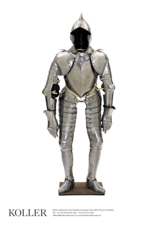 Koller Auktionen AG, Hardturmstrasse 102, 8031 Zürich, Schweiz
Tel +41 44 445 63 63, Fax +41 44 273 19 66 
office@kollerauktionen.ch, www.kollerauktionen.ch
 