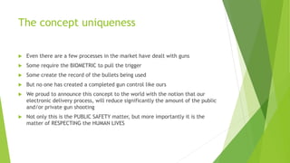 GUN CONTROL PROJECT | PPTX