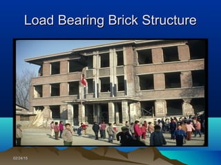 02/24/1502/24/15
Load Bearing Brick StructureLoad Bearing Brick Structure
 