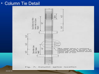 02/24/1502/24/15
• Column Tie Detail
 