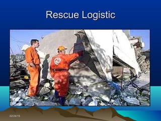02/24/1502/24/15
Rescue LogisticRescue Logistic
 