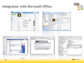 Integration with Microsoft Office




 25
 