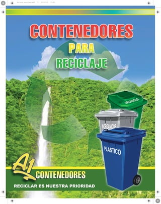 Contenedores de reciclaje para empresas
