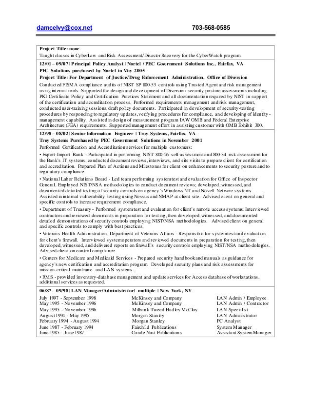 Ditscap resume