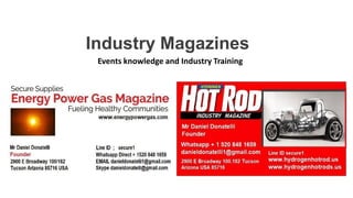 Industry Magazines
Events knowledge and Industry Training
 