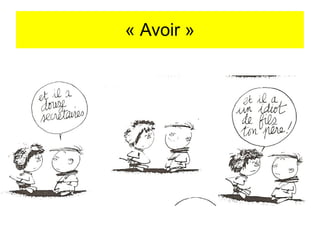 « Avoir »

 