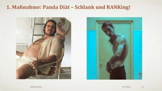 3/18/2016Philipp Klöckner 23
Panda Diät 101: Was ich immer glaubte… (und predigte)
 