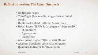 3/18/2016Philipp Klöckner 32
Effizienz II: Interne Verlinkung
 