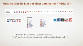 3/18/2016Philipp Klöckner 39
URLs ranken obwohl sie nicht im Index sind? 
VORSICHT: Advanced
 