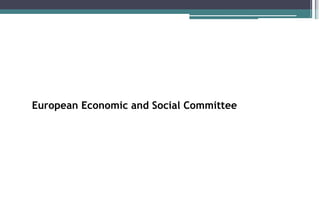 European Economic and Social Committee
 