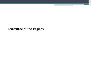 Committee of the Regions
 
