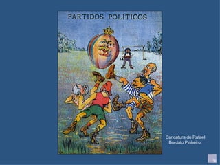 Caricatura de Rafael Bordalo Pinheiro. 