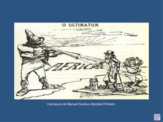 Caricatura de Manuel Gustavo Bordalo Pinheiro. 