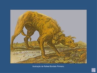 Ilustração de Rafael Bordalo Pinheiro. 