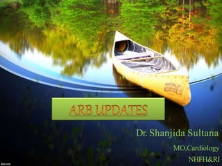 ARBUPDATES
Dr. Shanjida Sultana
MO,Cardiology
NHFH&RI
 
