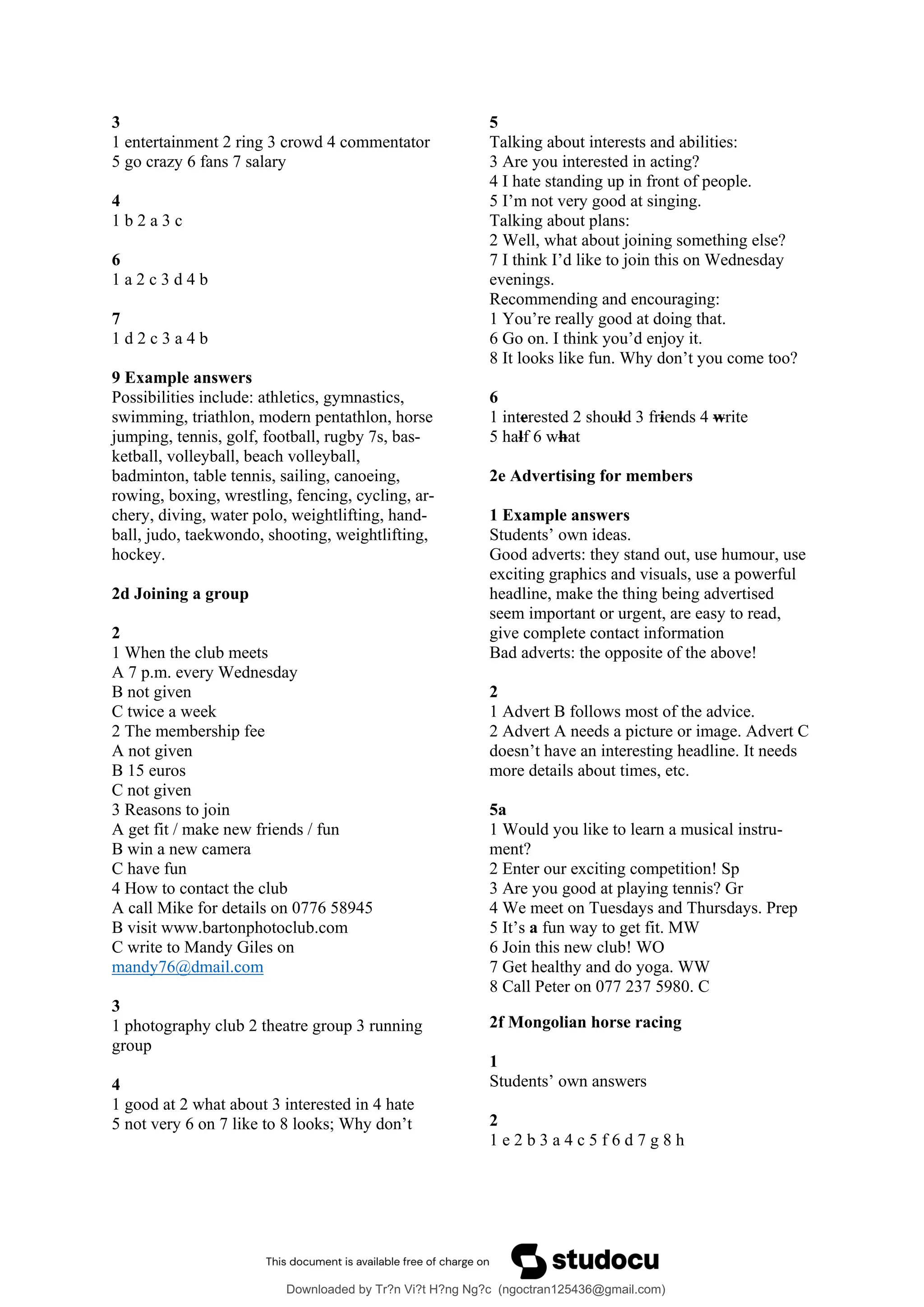 Dap an sach tieng anh anh van life a2 b1 pdf