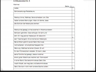 Musterarbeit Nr. 5
Mehmet
 