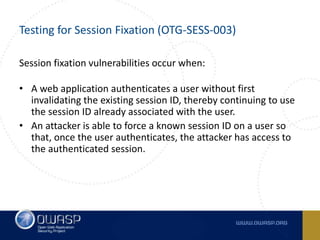 A2 - broken authentication and session management(OWASP thailand ...