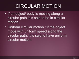 Object Following Circular Path A2 circular motion-ang dis and ang-velocity | PDF