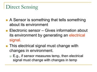 A2 Direct Sensing