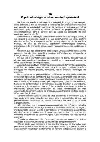 3 TVMQIMVS PYKEV I S LSQIQ MRHMWTIRW¤ZIP
2E ¤VIE HSW GSRJPMXSW TWMGSP¶KMGSW E GSQTIXMª¦S WYVKI UYEWI WIQTVI
GSQS IWX°QYPS E JMQ HI JSVXEPIGIV E GSQFEPMsHE TIVWSREPMHEHI HS MRHMZ°HYS
UYI GEVIRXI HI GVMEXMZMHEHI ETIKE WI £W ITIVM-RGMEW IMXSWEW UYI SYXVSW
VIEPM^EVEQ TEVE MQTSV WI I EWWMQ IRJVIRXEV EW TV¶TVMEW HMJMGYPHEHIW
IWGEsQSXIERHS EW GSQ S IWJSVªS UYI WI ETPMGE RE GSRUYMWXE HS UYI
GSRWMHIVE QIXE HI XVMYRJS
%QFMGMSRERHS E VIEPM^Eª¦S TIWWSEP I XIQIRHS S MRWYGIWsWS UYI EJMREP ¬
YQ HIWEJMS £ VIWMWX-RGME QSVEP I £ WYE TIVWIsZIVERªE RS MHIEP TVIJIVI
HMWTYXEV EW JYRª¸IW I GEVKSW £ JVIRsXI WIQ UYEPUYIV IWGV½TYPS IQ PYXE
XMX¥RMGE RE UYEP WI HIWsKEWXE IWTIVERHS GSQTIRWEª¸IW IXIVREW
QSRIX¤VMEW I HI TVSQSª¦S WSGMEP EWWMQ QEWWEKIERHS S IKS EQFMGMSWS I
JV¤sKMP
3 LSQIQ UYI EKI HIWXE JSVQE IWX¤ WIQTVI YQ TEWWS EXV¤W HE WYE Z°XMQE
TVSZ¤ZIP UYI HI REHE WYWTIMXE I ENYHE S IWXMsQYPE S EX¬ TEHIGIV PLI E
MRNYRª¦S SYWEHE UY¦S PEQIRX¤ZIP
4SV WYE ZI^ S XVMYRJEHSV R¦S WI ETIVGIFI UYI RS HIKVEY HIMEHS ZEKS N¤
EPKY¬Q EWWSQE YXMPM^ERHS WI HSW QIWQSW EVXMJ°GMSW SY QEWGEVERHS SW GSQ SW
SPLSW TSWXSW RS WIY XVSsRS TEWWEKIMVS
% GSQTIXMª¦S WEYH¤ZIP IQ JSVQE HI GSRGSVV-RGME JSsQIRXE S TVSKVIWWS
QYPXMTPMGE EW STª¸IW EFVI IWTEªSW TEVE XSHSW UYI GVMEXMZSW TVST¸IQ
ZEVMEª¸IW HS QIWQS TVSHYXS RSZMHEHIW MH¬MEW SVMKMREMW VIRSZEª¦S HI
QIVGEHS
(I SYXVE JSVQE EW TIVWSREPMHEHIW GSRJPMXYSWEW EVUYMXIsXERHS TPERSW HI
WIKYVERªE ETIKEQ WI ES XVEFEPLS UYI VIEPMs^EQ £W IQTVIWEW SRHI PEFSVEQ
GVIRHS WI MRHMWTIRW¤ZIMW VIWTSRW¤ZIMW TIPS TVMQIMVS PYKEV UYI GSRWIKYMVEQ
GSQ WEsGVMJ°GMS I XVERWJIVIQ WI TWMGSPSKMGEQIRXI TEVE E WYE )RXMHEHI
7SQIRXI WI WIRXIQ JIPM^IW I GSQTIRWEHEW UYERHS HMWGYXIQ S WIY XVEFEPLS
E WYE IIGYª¦S E WYE MQTSVX¥RGME 3 PEV E JEQ°PME S VITSYWS EW J¬VMEW WI
HIWGSFVIQ TSVUYI R¦S TVIIRGLIQ EW JEPWEW RIGIWWMHEHIW HS IKS
IEGIVFEHS 6IWTMsVEQ S GPMQE HI TVISGYTEª¦S HS XVEFEPLS IQ XSHE TEVXI I
ZMsZIQ IQ JYRª¦S HIPI
7IRXIQ S XVMYRJS ET¶W SW ERSW HI PYXEW IEYWXMZEW I MRsJSVQEQ UYI E
WYE WE°HE WIVME YQE XVEK¬HME YQ GESW TEVE E SVKERM^Eª¦S N¤ UYI W¦S
TIWWSEW GLEZIW QSPEW QIWXVEW WIQ EW UYEMW REHE JYRGMSRE SY WI XEP WI H¤
¬ TVIGEVMEQIRXI
2¦S TIVGIFIQ UYI S XIQTS IWGSE RE EQTYPLIXE HEW LSsVEW SW Q¬XSHSW
HI Eª¦S WI VIRSZEQ S GERWEªS SW ZIRGI E ZMXEPMHEHI HMQMRYM I RS HIKVEY
MQIHMEXEQIRXI MRJIVMSV N¤ IWX¤ S GSQTIXMHSV NSZIQ EQFMGMSWS EKYEVHERHS
HMWTYXERsHS ETVIRHIRHS E WYE X¬GRMGE I QEMW FIQ IUYMTEHS HS UYI IPI IQ
GSRHMª¸IW HI WYFWXMXY° FS GSQ ZERXEKIRW % WYE GIsKYIMVE R¦S PLIW TIVQMXI
IRIVKEV
5YERHS S SFWIVZEQ HITVMsQIQ WI VIZSPXEQ WI GSRXVE SW PMQMXIW
SVK¥RMGSW MRISV¤ZIMW YXMPM^ERHS WI HI EVXMJ°GMSW TEVE TVSWWIKYMVIQ
(¦S WI GSRXE UYI TEWWEVEQ E WIV GSRWXVERKMQIRXS RS XVEsFEPLS UYI
TIRWEZEQ TIVXIRGIV PLIW PEQIRXERHS WI UYIMERsHS üUYI HIVEQ E ZMHE I
EKSVE GSPLIQ MRKVEXMH¦Sý 'IVXEQIRsXI SW LSQIRW MRHMWTIRW¤ZIMW HSEVEQ E
 