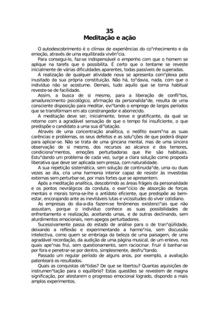 1IHMXEª¦S I Eª¦S
3 EYXSHIWGSFVMQIRXS ¬ S GP°QE HI ITIVM-RGMEW HS GSsRLIGMQIRXS I HE
IQSª¦S EXVEZ¬W HI YQE IUYMPMFVEHE ZMZ-RsGME
4EVE GSRWIKYM PS JE^ WI MRHMWTIRW¤ZIP S IQTIRLS GSQ UYI S LSQIQ WI
ETPMUYI RE XEVIJE UYI S TSWWMFMPMXE Œ GIVXS UYI S XIRXEQI WI VIZIWXI
MRMGMEPQIRXI HI Z¤VMEW HMJMGYPHEHIW ETEVIRXIW XSHEW TEWW°ZIMW HI WYTIVEHEW
% VIEPM^Eª¦S HI UYEPUYIV EXMZMHEHI RSZE WI ETVIWIRXE GSQsTPIE TIPS
MRYWMXEHS HE WYE TV¶TVME GSRWXMXYMª¦S 2¦S L¤ XSsHEZME REHE GSQ UYI S
MRHMZ°HYS R¦S WI EGSWXYQI (IQEMW XYHS EUYMPS UYI WI XSVRE LEFMXYEP
VIZIWXI WI HI JEGMPMHEHI
%WWMQ E FYWGE HI WM QIWQS TEVE E PMFIVEª¦S HI GSRJPMsXSW
EQEHYVIGMQIRXS TWMGSP¶KMGS EJMVQEª¦S HE TIVWSREPMHEsHI VIWYPXE HI YQE
GSRWGMIRXI HMWTSWMª¦S TEVE QIHMXEV IZMsXERHS S IQTVIKS HI PEVKSW TIV°SHSW
UYI WI XVERWJ¶VQEQ IQ EXS GSRWXVERKIHSV I EFSVVIGMHS
% QIHMXEª¦S HIZI WIV MRMGMEPQIRXI FVIZI I KVEXMJMGERXI HE UYEP WI
VIXSVRI GSQ E EKVEH¤ZIP WIRWEª¦S HI UYI S XIQTS JSM MRWYJMGMIRXI S UYI
TVIHMWT¸I S GERHMHEXS E YQE WYE HMsPEXEª¦S
%XVEZ¬W HI YQE GSRGIRXVEª¦S EREP°XMGE S RI¶JMXS IEQMsRE EW WYEW
GEV-RGMEW I TVSFPIQEW SW WIYW HIJIMXSW I EW WSPYsª¸IW HI UYI TSHIV¤ HMWTSV
TEVE ETPMGEV WI 2¦S WI XVEXE HI YQE KMRGERE QIRXEP QEW HI YQE WMRGIVE
SFWIVZEª¦S HI WM QIWQS HSW VIGYVWSW ES EPGERGI I HSW XIQSVIW
GSRHMGMSREsQIRXSW IQSª¸IW TIVXYVFEHSVEW UYI PLI W¦S LEFMXYEMW
)WXYsHERHS YQ TVSFPIQE HI GEHE ZI^ WYVKI E GPEVE WSPYª¦S GSQS TVSTSWXE
PMFIVEXMZE UYI HIZI WIV ETPMGEHE WIQ TVIWWE GSQ REXYVEPMHEHI
% WYE VITIXMª¦S WMWXIQ¤XMGE WIQ WSPYª¦S HI GSRXMRYMHEsHI YQE SY HYEW
ZI^IW ES HME GVME YQE LEVQSRME MRXIVMSV GETE^ HI VIWMWXMV £W MRZIWXMHEW
IXIVREW WIQ TIVXYVFEV WI TSV QEMW JSVXIW UYI WI ETVIWIRXIQ
%T¶W E QIHMXEª¦S EREP°XMGE HIWGSFVMRHS EW ¤VIEW JV¤KIMW HE TIVWSREPMHEHI
I SW TSRXSW RIZV¤PKMGSW HE GSRHYXE S IIVsG°GMS HI EFWSVª¦S HI JSVªEW
QIRXEMW I QSVEMW XSVRE WI PLI S ERX°HSXS IJMGMIRXI UYI TVIHMWT¸I ES FIQ
IWXEV IRGSVENERHS ERXI EW MRIZMX¤ZIMW PYXEW I ZMGMWWMXYHIW HS ZMZIV GSXMHMERS
%W IQTVIWEW HS HME E HME JE^IQ WI JIR·QIRSW IMWXIRGMsEMW UYI R¦S
EWWYWXEQ TSVUYI S MRHMZ°HYS GSRLIGI EW WYEW TSWWMFMPMHEHIW HI
IRJVIRXEQIRXS I VIEPM^Eª¦S EGIMXERHS YQEW I HI SYXVEW HIGPMRERHS WIQ
EXYVHMQIRXSW IQSGMSREMW RIQ ETIKSW TIVXYVFEHSVIW
7YGIWWMZEQIRXI TEWWE HS IWXEHS HI ER¤PMWI TEVE S HI XVERsU¿MPMHEHI
HIMERHS E VIJPI¦S I ITIVMQIRXERHS E LEVQSsRME WIQ HMWGYWW¦S
MRXIPIGXMZE GSQS UYIQ WI IQFVMEKE HE FIPI^E HI YQE TEMWEKIQ HI YQE
EKVEH¤ZIP VIGSVHEª¦S HE EYHMª¦S HI YQE T¤KMRE QYWMGEP HI YQ IRPIZS RSW
UYEMW ETIsREW JVYM WIQ UYIWXMSREQIRXS WIQ VEGMSGMREV *VYMV ¬ FERLEV WI
TSV JSVE I TIRIXVEV WI TSV HIRXVS WMQTPIWQIRXI HIWJVYsXERHS
4EWWEHS YQ VIKYPEV TIV°SHS HI EPKYRW ERSW TSV IIQTPS E EZEPMEª¦S
TEXIRXIEV¤ SW VIWYPXEHSW
5YEMW EW GSRUYMWXEW SFsXMHEW# (I UYI WI PMFIVXSY# 5YERXEW EUYMWMª¸IW HI
MRWXVYQIRsXEª¦S TEVE S IUYMP°FVMS# )WXEW UYIWX¸IW WI VIZIWXIQ HI QEKRE
WMKRMJMGEª¦S TSV EXIWXEVIQ S TVSKVIWWS IQSGMSREP PSKVEHS HMWTSRHS E QEMW
EQTPSW ITIVMQIRXSW
 