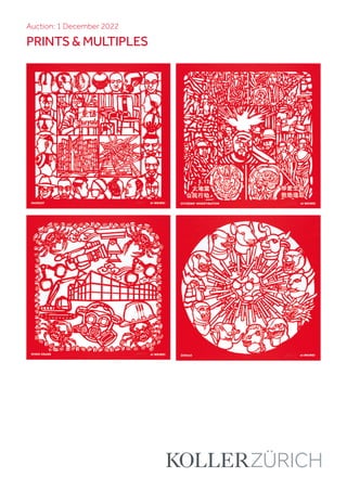 Auction: 1 December 2022
PRINTS  MULTIPLES
 