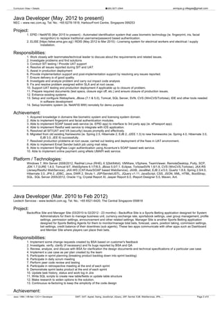 cv | PDF | Web Development | Internet