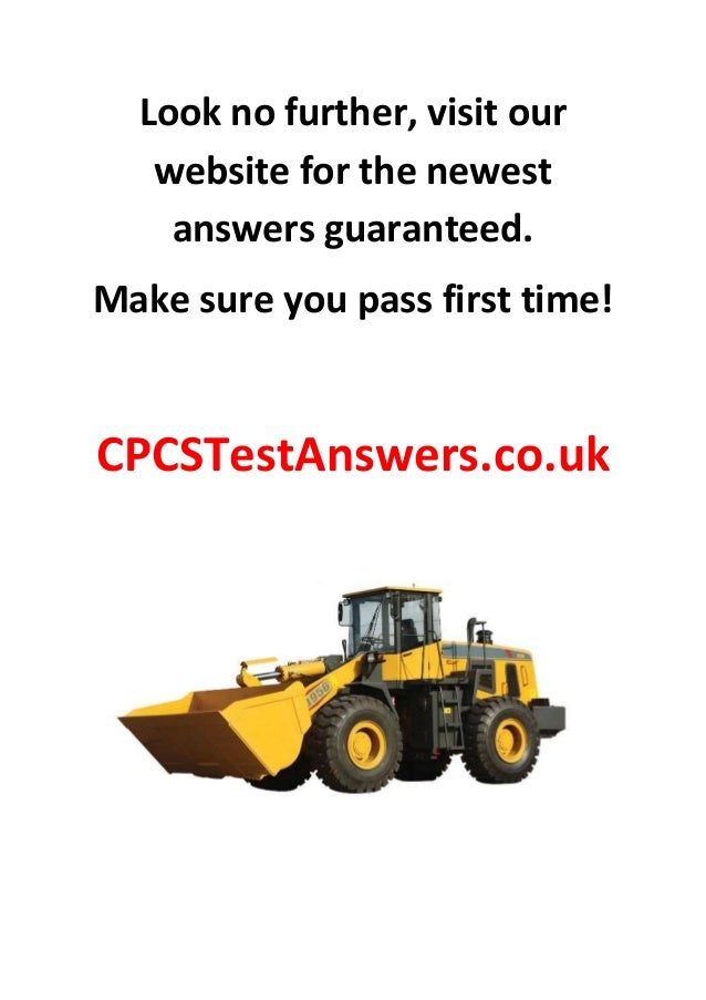 Cpcs theory test