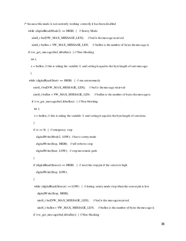 Capstone outline sample image