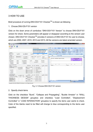 DNV-OS-F101 Checker User Manual 1.0.7 | PDF