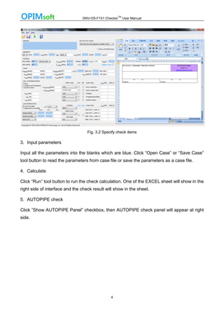 DNV-OS-F101 Checker User Manual 1.0.7 | PDF