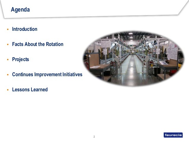 7 quality basics faurecia