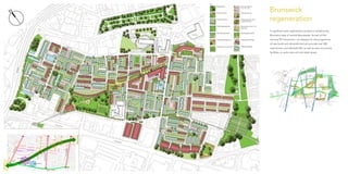Brunswick 
regeneration 
A significant area regeneration project to revitalise the 
Brunswick area of central Manchester. As part of the 
winning PFI consortium, our designs for the programme 
of new build and refurbishment will provide over 500 
new homes, and refurbish 653, as well as new community 
facilities, an extra care unit and retail space. 
 