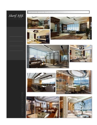 INTERIOR DESIGN PORTFOLIO …..
 