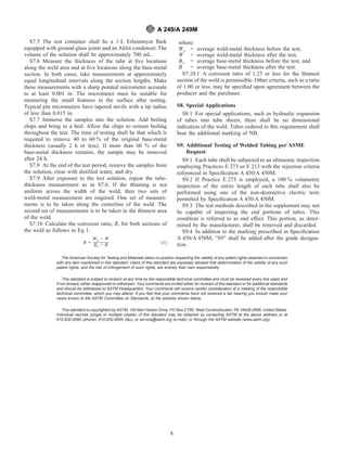 ASTM A249 | PDF