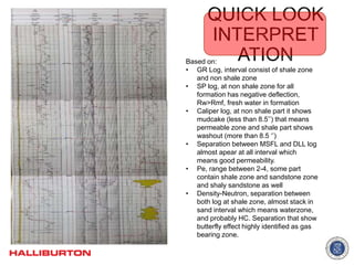 Well Log Interpretation and Petrophysical Analisis in [Autosaved] | PPTX