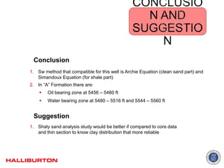 Well Log Interpretation and Petrophysical Analisis in [Autosaved] | PPTX
