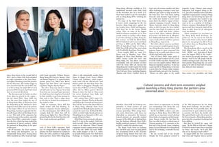 Hong Kong offerings available to U.S.
institutional investors under Rule 144A
of the Securities Act. As a result, U.S.
firms have tended to get the most plum
role on Hong Kong IPOs—drafting the
prospectus.
For many of the Wall Street firms,
it wasn’t worth competing for the less
lucrative Hong Kong piece against the
top London firms, which had long prac-
ticed local law in the former British
colony. Thus, on many of the biggest
deals for Chinese companies, a U.S. firm
usually worked in tandem with a Magic
Circle firm advising on Hong Kong law.
For instance, on both the $21.9 billion
IPO of Industrial and Commercial Bank
of China in 2006 and the $22.1 billion
IPO of Agricultural Bank of China in
2010, Davis Polk advised the issuer along
with Freshfields Bruckhaus Deringer.
From roughly 2000 on, some U.S.
firms—such as Skadden, Arps, Slate,
Meagher  Flom; Paul Hastings; and
Sidley Austin—made the move into
Hong Kong law, but others remained
comfortable with the division of labor
with U.K. firms. After all, moving into
Hong Kong law would require the hiring
of lateral partners. Along with some of its
New York peer firms, including Simpson
Thacher and Cleary Gottlieb Steen 
Hamilton, Davis Polk has lockstep com-
pensation, in which partners are paid
strictly according to seniority rather than
revenue generation. Their strong finan-
cial sector client bases make them less
dependent on rainmakers for business.
Lateral partners are generally avoided
because of the difficulty of slotting them
into the lockstep, although Davis Polk’s
healthy profits per partner—$2.9 million
in 2013—makes that calculus easier.
The Magic Circle firms are lockstep
too, but their early focus on going global
has accustomed them to the necessity
of lateral hiring. British firms have also
prided themselves on taking a more stra-
tegic view of overseas markets and their
often challenging economics; many have
different pay scales to help account for
the lower fees. New York firms, hailing
from the most lucrative legal market in
the world, have tended to worry much
more about the dilutive impact of inter-
national expansion. Cravath, Swaine 
Moore, famously closed its Hong Kong
office in 2003 because the firm couldn’t
earn the same kinds of margins on work
there as it could back home. Others,
such as Paul, Weiss, Rifkind, Wharton
 Garrison and Debevoise  Plimpton,
have deliberately kept their offices in the
region small, with two and three partners
in Hong Kong, respectively.
But while cultural concerns and short-
term economics weighed against launch-
ing a Hong Kong law practice, Davis Polk
partners began to grow concerned that
failing to do so could cause them to lose
all they had built in the market.
One of Davis Polk’s major goals in
Hong Kong (and London) is to be a lead-
er in the world’s top three financial cen-
ters in its core capital markets, MA and
financial regulatory practices. It also has
a goal specific to Hong Kong: to become
a go-to firm for China’s rising corpora-
tions and banks, just as it is for America’s.
“There’s no other place in the world
where there’s an opportunity to develop
new relationships with clients that may
become global players,” says Barron.
By the mid-2000s, a dozen years after
opening in Hong Kong, Davis Polk had
racked up an impressive record advising
those kinds of companies on big transac-
tions. Barron credits the fact that the
firm was able to attract a critical mass of
Chinese-speaking U.S. associates in the
first half of the decade. Some, including
James Lin and Miranda So in Hong Kong
and Li He in Beijing, eventually became
partners.
By the second half of the decade
though, the firm’s progress seemed in
jeopardy. Large Chinese state-owned
enterprises had stopped listing in the
U.S., put off by Sarbanes-Oxley and other
regulatory requirements. Listing in Hong
Kong alone was becoming the norm for
Chinese companies that wanted to tap
foreign capital—but Davis Polk didn’t
want to be in a position of drafting a
Chinese company’s Hong Kong IPO pro-
spectus and then having to hand off the
client to other firms for all subsequent
work, says Barron.
“Those companies are now listed on
the Hong Kong Stock Exchange,” he
points out. “If you want to do work for
them in the future as they become global
players, are you going to be able to if you
can’t advise them on Hong Kong Stock
Exchange issues?”
The Hong Kong office’s record on big
deals helped move the needle in New
York. “[ICBC and Agricultural Bank]
were the biggest IPOs in the world—
they tend to get people’s attention,” says
Barron. “And if you tell people that the
world is moving in such a way that, if you
don’t practice Hong Kong law, you aren’t
going to be able do that kind of transac-
tion, that gets their attention.”
When Barron invited Bonnie Chan,
then senior vice president and head
of the IPO department for the Hong
Kong Stock Exchange, out for coffee to
chat about the firm’s possible plans, she
assumed that he just wanted her advice
as someone who knew the market well.
She agreed that it made a lot of sense for
the firm to launch a Hong Kong practice,
given how the competitive landscape had
been shifting.
But then he invited her again, and
again. “By the fifth or sixth time, I began
to think he wanted more than to just pick
my brain,” she recalls. “So I said, ‘Bill,
why are we having so much coffee?’”
In August 2010, the firm announced
that Chan and Dapiran, then a partner
theasianlawyer.com | July 2014 | 3332 | July 2014 | theasianlawyer.com
into a deep freeze in the second half of
2011—just as Davis Polk had embarked
on major expansions in the Asian finan-
cial capital, launching a local law practice
for the first time. The market began to
turn around toward the end of 2013, but,
as of this writing, the failed IPO of meat
processor WH Group in April had raised
fears of a renewed slowdown.
The downturn put the brakes on other
firms’ plans for growth in the region—
but not Davis Polk’s. Since 2009, the
firm has more than tripled the size of
its Hong Kong office, to 89 lawyers from
26. Hong Kong is the 810-lawyer firm’s
largest overseas office now by far and one
of the largest offices of any U.S. firm in
Hong Kong, starting to approach the his-
torically larger offices of the Magic Circle
in size. The scale of the expansion has
surprised many in the market, especially
given Davis Polk’s conservative reputa-
tion; the firm, which has long avoided the
recruitment of lateral partners, added
five partners in Hong Kong in the space
of four years.
By all accounts, the firm’s partners,
both lateral and homegrown, are an
exceptionally strong team. Among Davis
Polk’s standouts are office head and high-
yield bond specialist William Barron,
Hong Kong IPO lawyers Bonnie Chan
and Antony Dapiran, U.S. capital markets
partner James Lin, MA stars Kirtee
Kapoor and Paul Chow, and financial
regulatory litigator Martin Rogers.
The risk is that many clients in China
will still settle for less. Top-tier New York
firms that can command super-premium
fees back home have long been frustrated
by their inability to get better pricing for
their work in Asia. That’s a major factor
in why they’ve limited their footprints in
the market to date.
With its expansion, Davis Polk has
clearly broken with that thinking. As
Chinese companies become global play-
ers, the reasoning goes, they will do more
complex deals for which they will be
wiling to pay higher fees. Davis Polk has
primed itself to be the first firm they call.
Now, it just needs some good luck.
Barron and Reid downplay the
scale of Davis Polk’s expansion. Reid
says it’s comparable to the English law
practice the firm launched in London in
2012, also with a number of high-profile
lateral partners. Davis Polk’s Hong Kong
office is still substantially smaller than
those of Magic Circle firms Clifford
Chance and Linklaters, which respec-
tively count 154 and 150 lawyers—and
Barron points out that those firms also
have offices in Singapore, Shanghai and
Seoul. Davis Polk has a 17-lawyer Beijing
office led by MA partner Howard
Zhang to share the load on China work
but covers Southeast Asia, India and
Korea out of Hong Kong.
Still, among Davis Polk’s major U.S.
competitors, Simpson Thacher  Bartlett
and Sullivan  Cromwell each have fewer
than half the lawyers that Davis Polk has
in Hong Kong, although those firms
expanded into Hong Kong law practice at
around the same time. Kirkland  Ellis,
which recruited eight lateral partners in
Hong Kong in one big push in 2011, now
counts 46 lawyers there.
All of those firms previously only prac-
ticed U.S. law in the market. Until rela-
tively recently, there was little pressing
reason to do otherwise. When Chinese
companies started raising overseas capi-
tal in the late 1990s and early 2000s,
they mostly sought it in the U.S., either
by actually listing on the New York Stock
Exchange or Nasdaq or making their
Cultural concerns and short-term economics weighed
against launching a Hong Kong practice. But partners grew
concerned about the consequences of doing nothing.
Davis Polk’s William Barron (left) recruited capital markets partner
Bonnie Chan (middle) from the Hong Kong Stock Exchange, while
corporate partner Miranda So came up through the ranks.
 