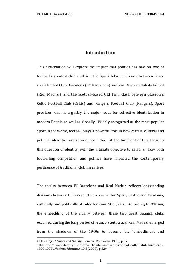 sport politics dissertation An essay on the role that sports play in international relationships and understanding, discussing the political aspects of sports and sports and diplomacy. sport politics dissertation An essay on the role that sports play in international relationships and understanding, discussing the political aspects of sports and sports and diplomacy.