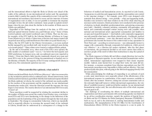 Humanitarian essay image