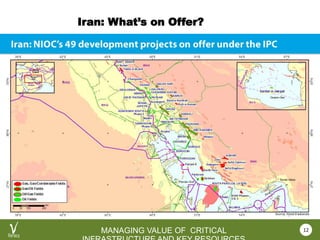 VEROCY.COM
MANAGING VALUE OF CRITICAL
Iran: What’s on Offer?
12
 