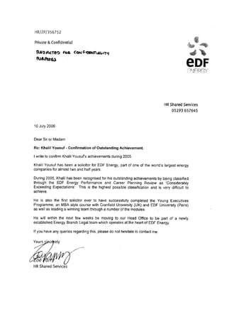 EDFE Testimonial