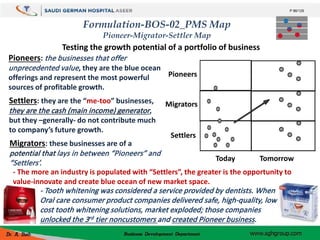 Formulation-BOS-02_PMS Map
Pioneer-Migrator-Settler Map
Settlers
Today
Testing the growth potential of a portfolio of busi...