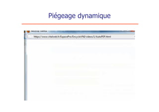 Piégeage dynamique
 